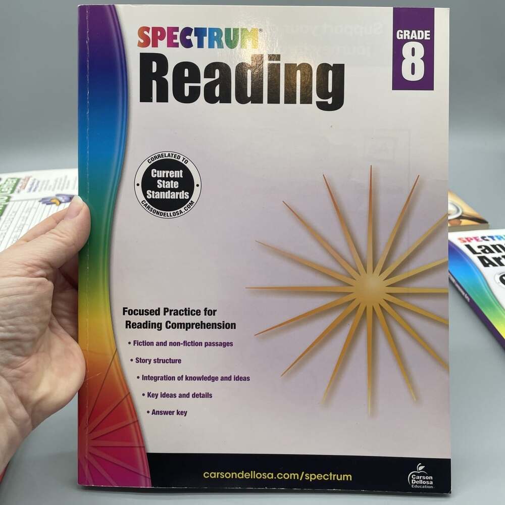 Spectrum Reading Workbook, Grade 8 - Paperback By Spectrum - GOOD